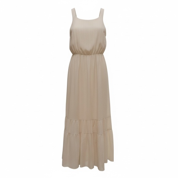 Zara Dresses & Skirts - Zara Beige Maxi Dress